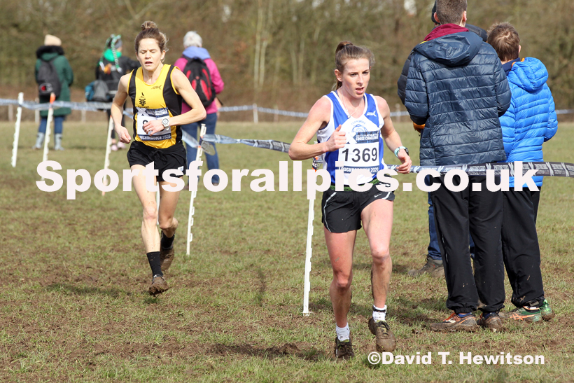 Senior women, 2020 British Athletics Inter Counties Cross Country Champs., Prestwold Hall, Loughborough. Photo: David T. Hewitson/Sports for All Pics